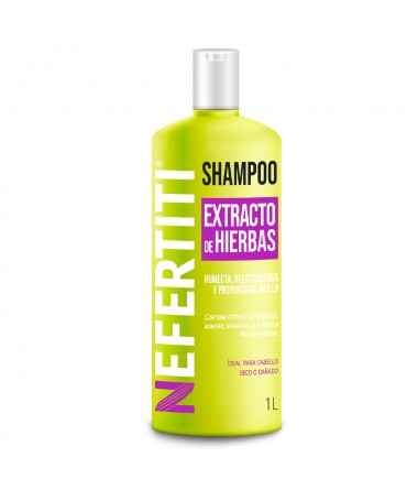 Shampoo con extracto de hierbas PARA USO FAMILIAR