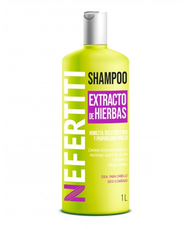 Shampoo con extracto de hierbas PARA USO FAMILIAR